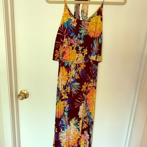 Floral maxi dress